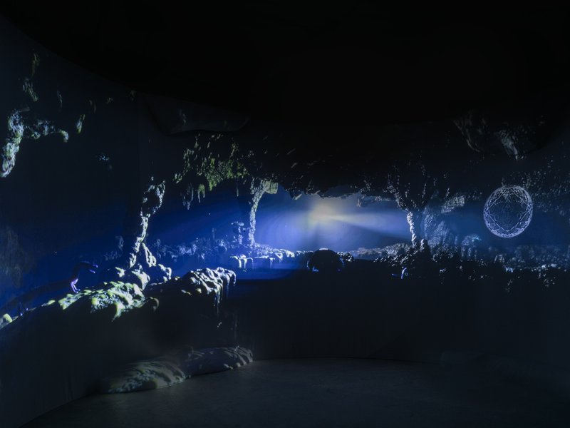 Joey Holder, Abyssal Seeker, 2021, video installation. Courtesy of the artist.